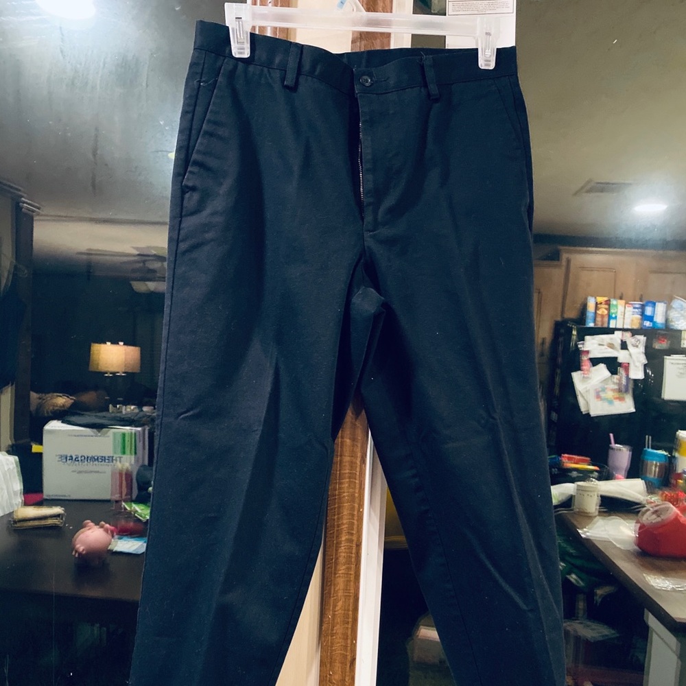 Black slacks